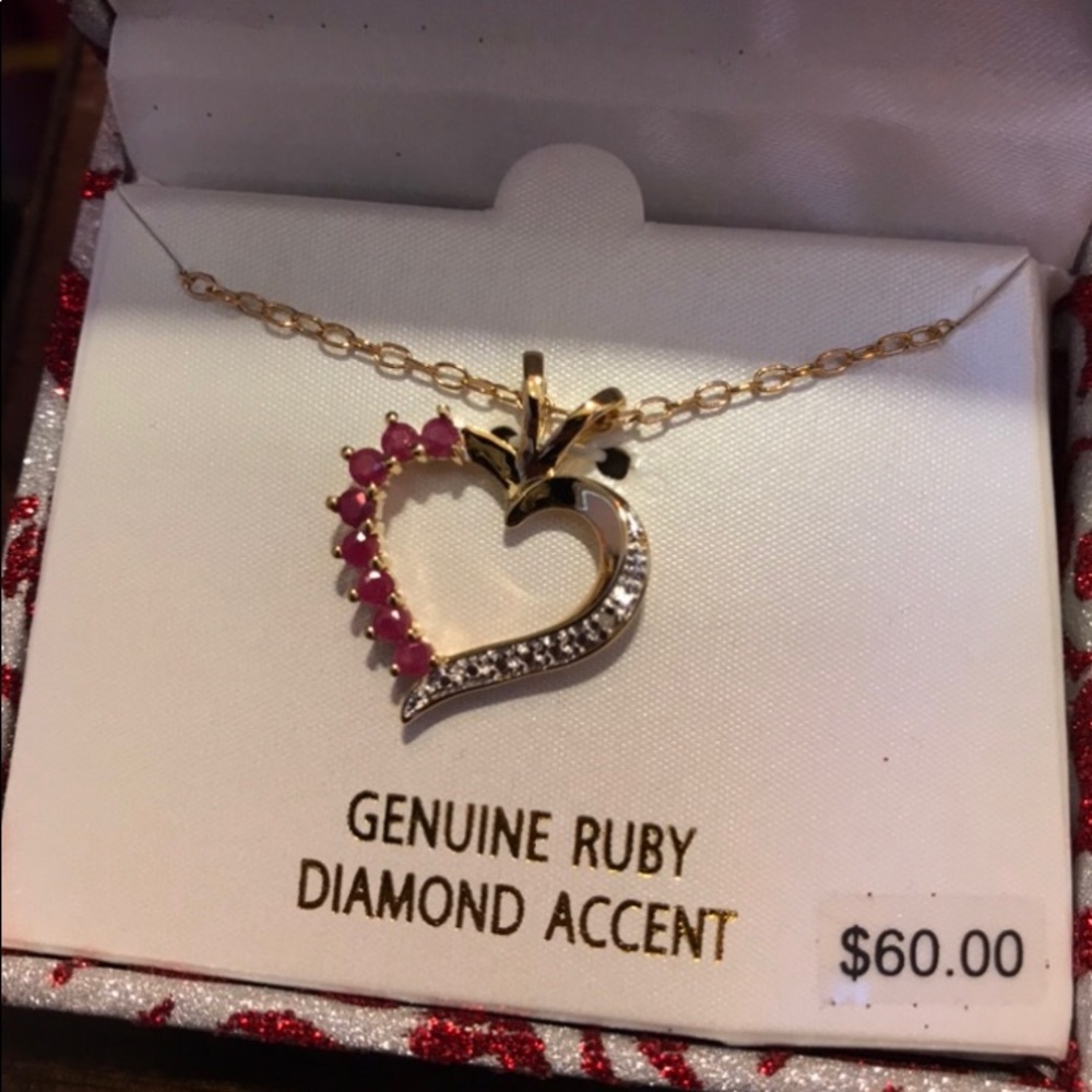 18K Gold Plated Heart Necklace